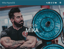 Tablet Screenshot of mikanyyssola.fi